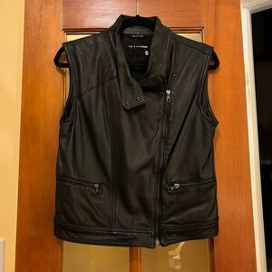 Rag & Bone Lamb Leather Vest